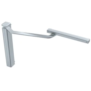 Cierrapuertas automático ASSA ABLOY para cancelas con carril deslizante CAM-MOTION izquierdo plateado