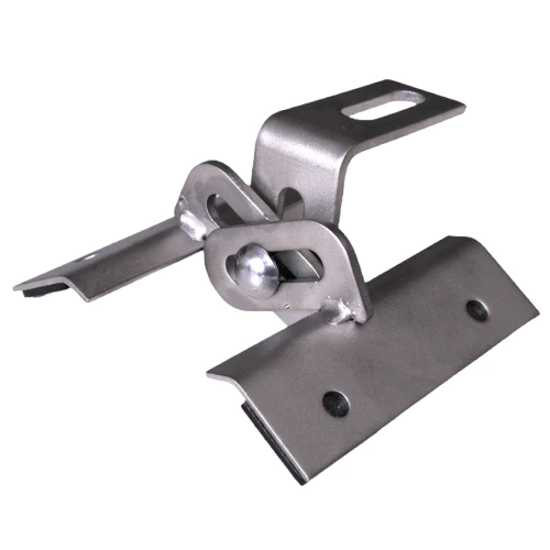 Estribo de chapa trapezoidal ajustable 10cm acero inoxidable 1.4016 PV-08-32 (1)