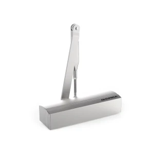 GEZE GD 1000 C – cierrapuertas hidráulico con brazo, plateado