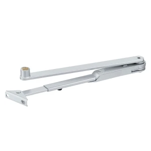 Brazo GEZE para cierrapuertas TS 4000/2000 con bloqueo mecánico, plateado