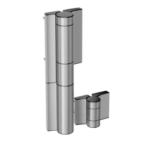 Locinox MAMMOTH180-2 – cierrapuertas hidráulico con bisagra para puertas 180° plateado
