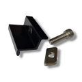Pinza final 30mm con tornillo e inserto - Lacado negro PV-03-23 (1)
