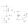 Pinza final 35mm con tornillo e inserto PV-03-24 (2)