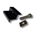 Pinza final 35mm con tornillo e inserto - Lacado negro PV-03-25 (1)