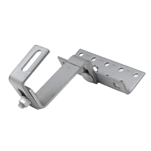 Gancho de techo Vario Clase 5-6-5 - 3x Ajustable Acero inoxidable 1.4016 - 120 mm - Reforzado PV-08-34