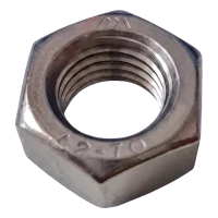 Tuerca hexagonal M10 DIN 934 – acero inoxidable A2-70