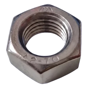 Tuerca hexagonal M10 DIN 934 – acero inoxidable A2-70