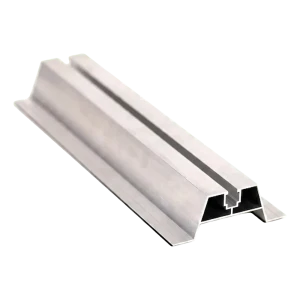 Puente trapezoidal de aluminio H-40 con EPDM 400 mm para tejados de chapa trapezoidal