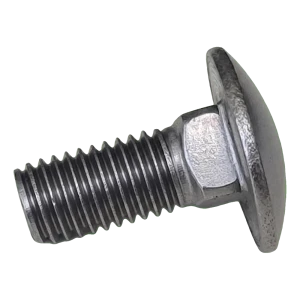 Tornillo de tetón M10x25 DIN 603 acero inoxidable A2 – montaje FV