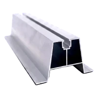 Puente trapezoidal de aluminio H-70 con EPDM 330 mm – fijación FV para chapa trapezoidal