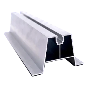 Puente trapezoidal de aluminio H-70 con EPDM 330 mm – fijación FV para chapa trapezoidal
