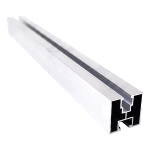 Perfil de aluminio de montaje PV 40×40 mm – carril de 665 cm para tornillos M10