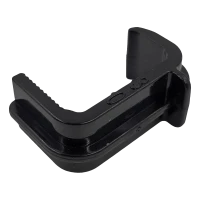 Clip de montaje negro de 30 mm para púas antipájaros en paneles fotovoltaicos