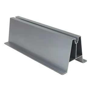 Puente trapezoidal de aluminio H-100 con EPDM 330 mm para chapa trapezoidal