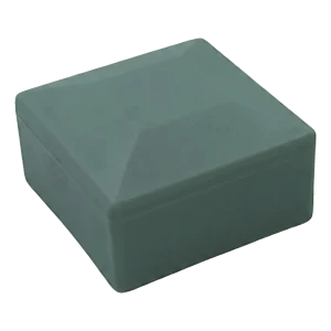 Tapa protectora de perfil de montaje PV 40×40 mm gris LLDPE – tipo 2
