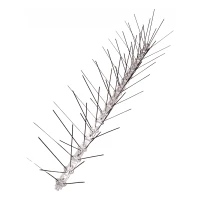 Púas antipájaros de 50 cm – listón disuasorio de 120 púas/m, acero inoxidable