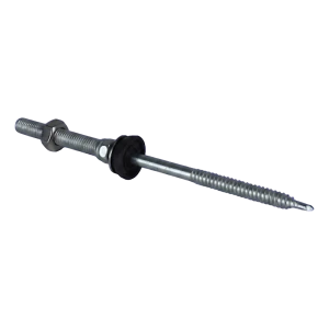 EJOT JT3-SB-3x155 – doble rosca de acero inoxidable M10x50 para subestructuras fotovoltaicas