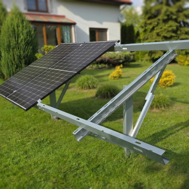 Kit Solar T1V Light estructura fotovoltaica de suelo para 6 paneles GPV-T1V-L6 (4)