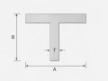 Perfil en T de aluminio 30×30×3 mm – perfil T EN AW-6060 longitud 2000 mm 001-868 (2)