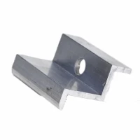 Pinza final H32 aluminio 6060 agujero M8