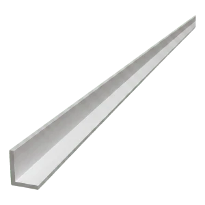 Escuadra de aluminio de lados iguales 15×15×1,5 mm – perfil en L, longitud 2000 mm