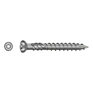 TOBSTEEL Tornillo para terraza Quadra-Speed ART. 9001 A2 5,0×40 mm TX25