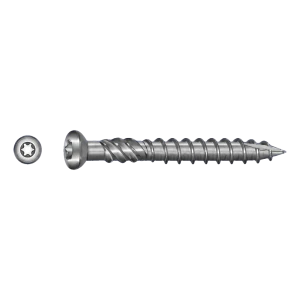 TOBSTEEL Tornillo para terraza Quadra-Speed ART. 9001 A2 5,0 x 60 mm TX25
