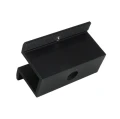 Pinza intermedia H25 L50 con pivote de conexión a tierra Anodizado PV-04-10 (1)