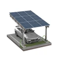 Aparcamiento fotovoltaico para 1 vehículo L 5,7m x 3,3m Cubierta Solar GPV-101-06 (2)