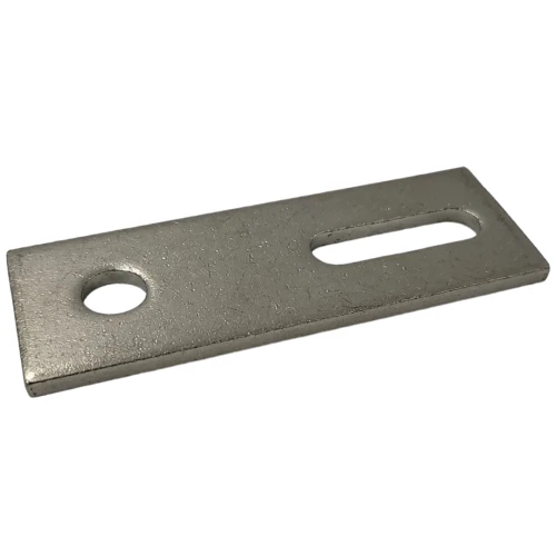 Adaptador de fijación M12 110x40x5 Material 1.4301 PV-07-06