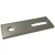 Adaptador de fijación M12 110x40x5 Material 1.4301 PV-07-06