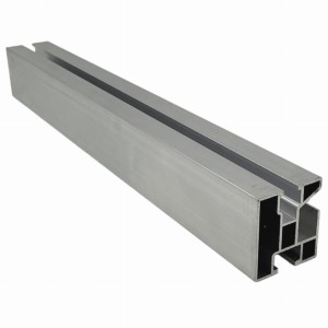Perfil de aluminio 665cm 45x40 con canal para cable 90509
