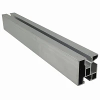 Perfil de aluminio 240cm 45x40 con canal para cable 90509