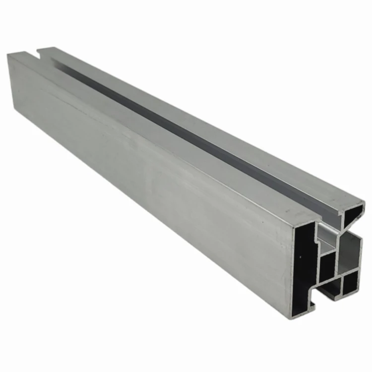 Perfil de aluminio 221cm 45x40 con canal para cables 90509 PV-01-33