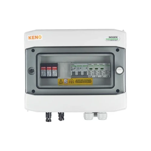Caja de empalme con protector de sobretensiones DC + AC, 1000V tipo 1+2, 1x cadena PV, 1x MPPT // límite AC tipo 1+2, 16A 3-F, tipo SH-90 DCAC GPV-409-02