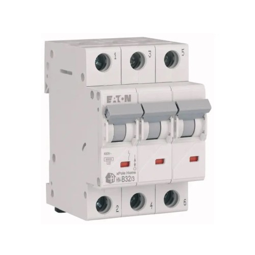 Interruptor automático B 32A 3P 6kA HN-B32/3 xPole Home 194884 EATON GPV-401-35