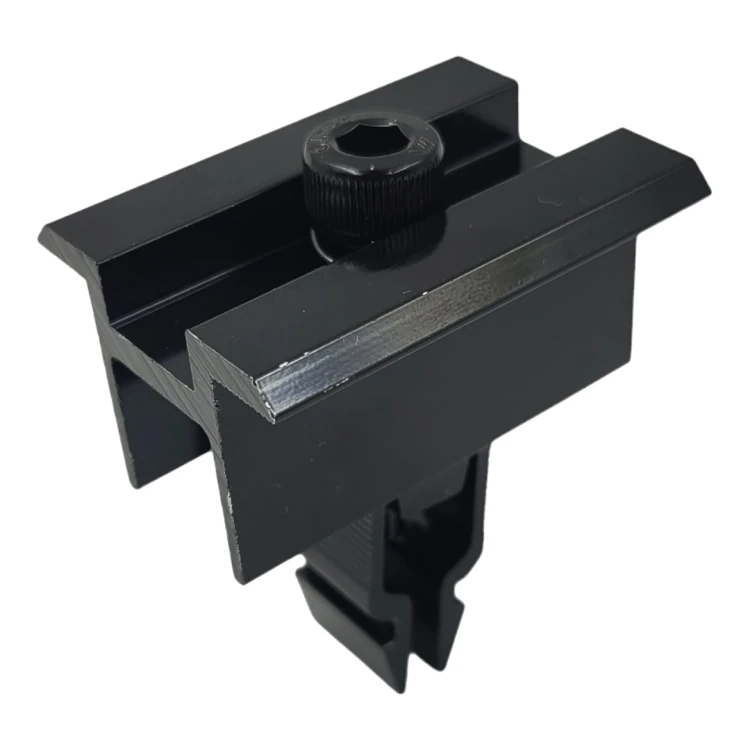 Pieza central KLIK pintura negra L50 (tipo 2) PV-04-14