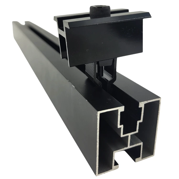 Pieza central KLIK pintura negra L50 (tipo 2) PV-04-14 (3)