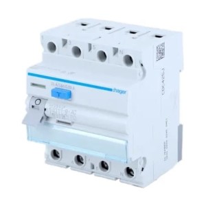 Interruptor Diferencial Hager 40A 4P 30mA Tipo AC