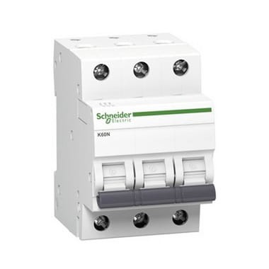 Interruptor automático C 20A 3P 6kA K60N-C20-3 Acti9 A9K02320 SCHNEIDER ELECTRIC GPV-401-76