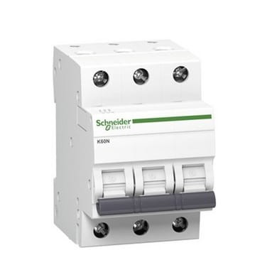 Interruptor automático B 20A 3P 6kA K60N-B20-3 Acti9 A9K01320 SCHNEIDER ELECTRIC GPV-401-87