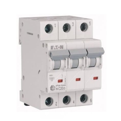 Interruptor automático C 20A 3P 6kA HN-C20/3 xPole Home 194892 EATON GPV-401-88