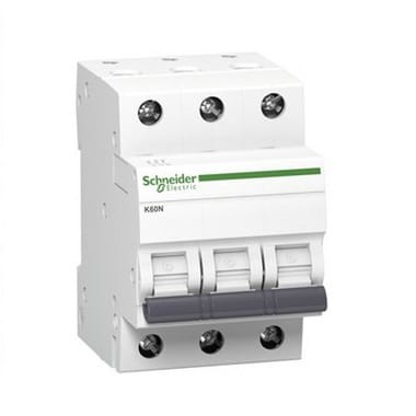 Interruptor automático C 25A 3P 6kA K60N-C25-3 Acti9 A9K02325 SCHNEIDER ELECTRIC GPV-401-92