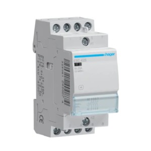 Contactador modular 230V AC 4NO 25A ESC425 HAGER