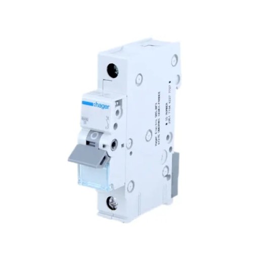 Interruptor automático C 10A 1P 6kA MCN110E HAGER GPV-401-116
