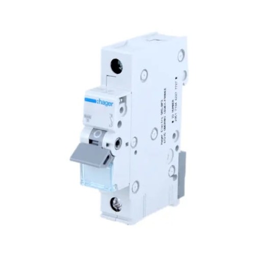 Interruptor automático B 25A 1P 6kA MBN125E HAGER GPV-401-127