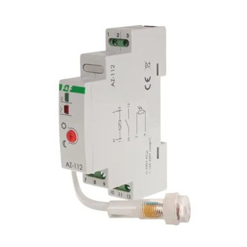 Interruptor crepuscular 16A 230V 2-1000 lux IP20/65 DIN AZ-112 F&F FILIPOWSKI GPV-401-146 (2)