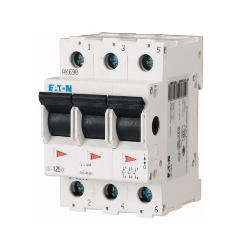 Seccionador de aislamiento trifásico 3P 40A 240V IS-40/3 276272 EATON GPV-401-156