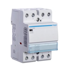 Contactador modular 230V AC 4NO 40A ESC440 HAGER
