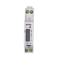 Contador de energía eléctrica monofásico LCD 50 A 1-MOD TIPO: LEM-02 ZAMEL GPV-401-184